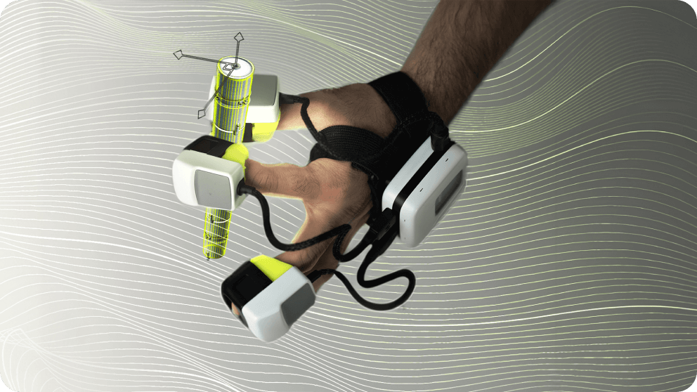 Force feedback touchDIVER haptic glove