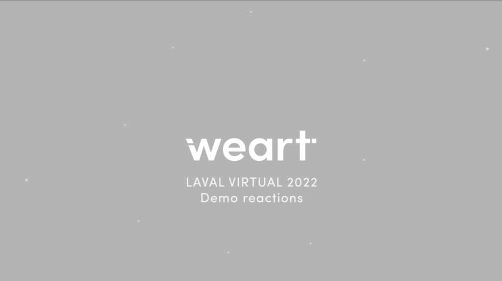 LAVAL VIRTUAL 2022 TouchDIVER reactions