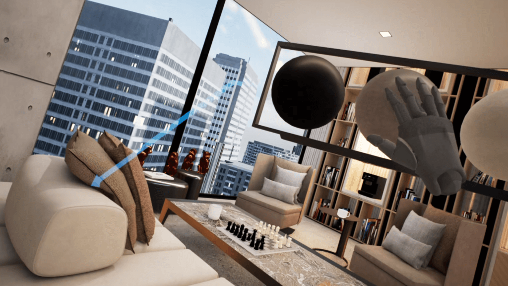 virtual interior design haptic technology