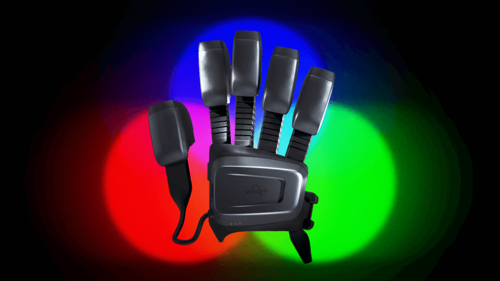 TouchDIVER Pro haptic gloves