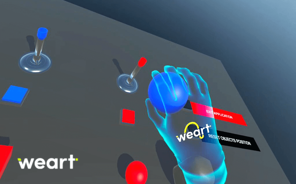 new hand system WEART